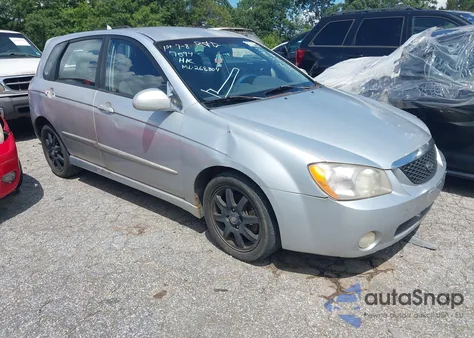 2005 Kia Spectra5 из США, поврежденный, VIN KNAFE161255077607